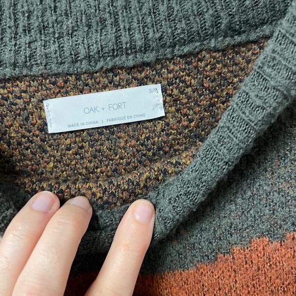 OAK + FORT Retro Sweater - Picture 2 of 6